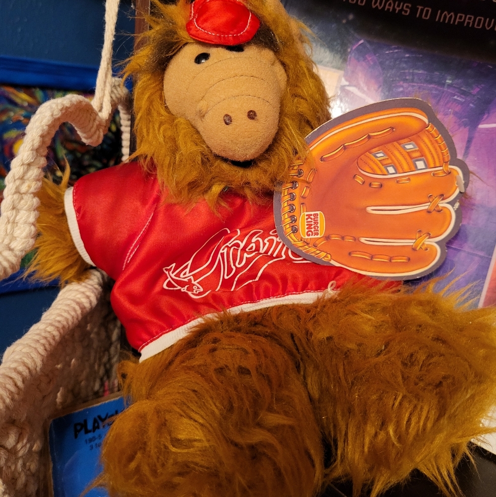 Vintage 1988 Alf Orbiters Burger King Hand Puppet NWT